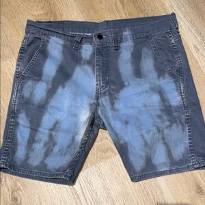 Levi's Men's Denim Tie-Dye Jean Shorts
